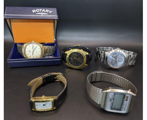 Mixed gents watches to include Swatch, Citizen, Rotary and othersLocation: 