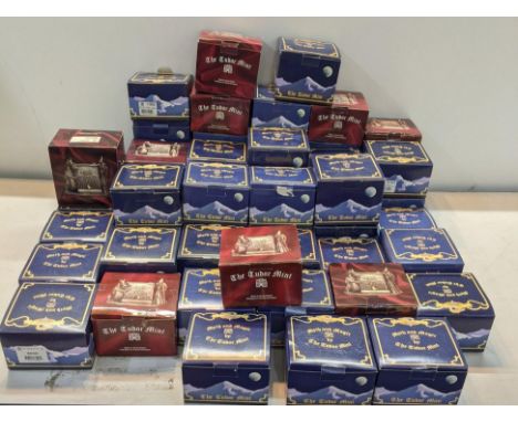 Approximately 40 Myth & Magic figures and models by the Tudor Mint to include Wizard of the Skys, The Dragon of the Moon, The
