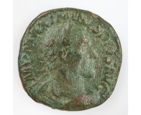 235AD emperor Maximinus Thrax Sestertius - nVF. UK P&amp;P Group 0 (£6+VAT for the first lot and £1+VAT for subsequent lots)&