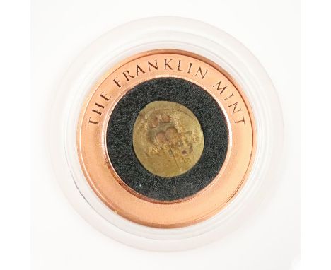 50AD Roman AE3 of emperor Nero, Lydia with Axe encapsulated - nEF. UK P&amp;P Group 0 (£6+VAT for the first lot and £1+VAT fo