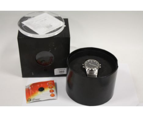 A BOXED JUNGHANS 'MEGA' WRIST WATCH