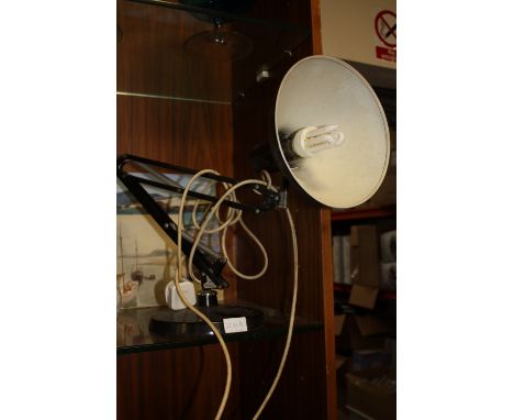 A VINTAGE ANGLE POISE LAMP