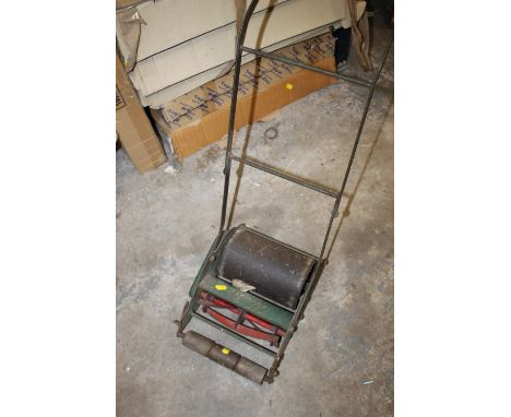 A VINTAGE WEBB MINIATURE LAWNMOWER