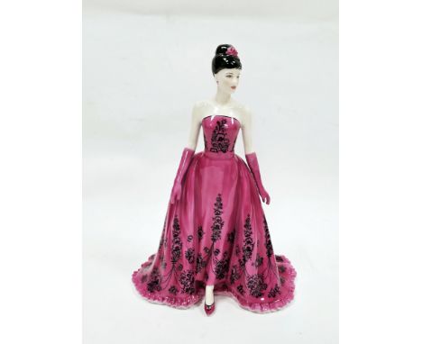 Royal Worcester limited edition bone china model&nbsp;of Audrey Hepburn, the last princess from an edition of 12,500, modelle