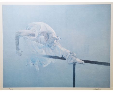 After Robert Heindel (1938-2005)  Colour lithograph Two limited edition prints of ballet dancers, both signed in pencil, numb