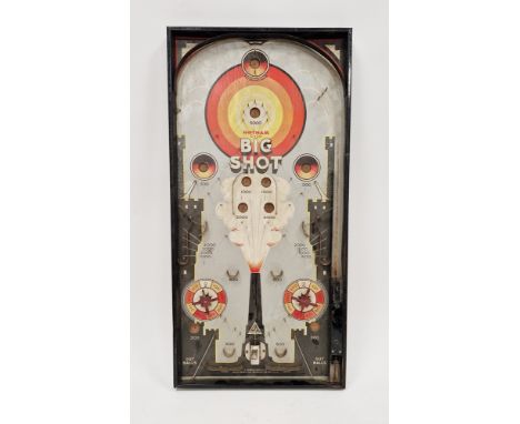 Vintage bagatelle board&nbsp;labelled 'Gotham G-130 Bigshot'