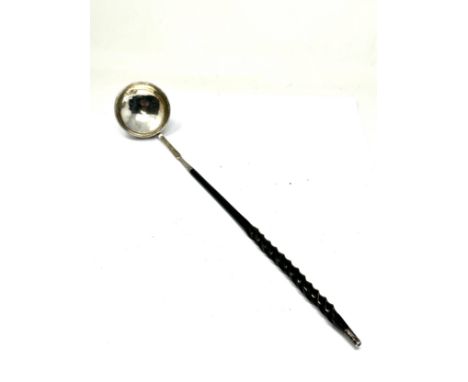 antique silver brandy ladle 