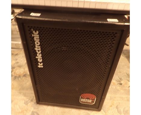 TC electronic BG250115 tone print 15" base combo amplifier with dual tone print effects and integral toner
