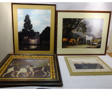 Collection of 20th century colour prints including Contemporary and Old Master pictures max 60cm x 46cm (13)   Condition Repo