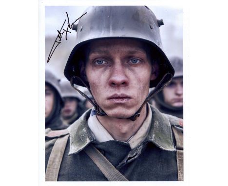 KAMMERER FELIX: (1995- ) Austrian actor. Signed colour 8 x 10 photograph of the actor in a head and shoulders pose, wearing a