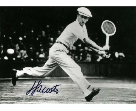 LACOSTE RENE: (1904-1996) French tennis player, Wimbledon champion 1925 &amp; 1928 and creator of the Lacoste tennis shirt. S