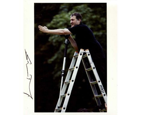 TUNICK SPENCER: (1967- ) American photographer. Signed colour 8 x 10 photograph of Tunick in a full-length pose standing on a