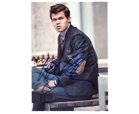 CARLSEN MAGNUS (1990- ) Norwegian chess grandmaster and chess prodigy. Carlsen is a five-time World Chess Champion His peak r