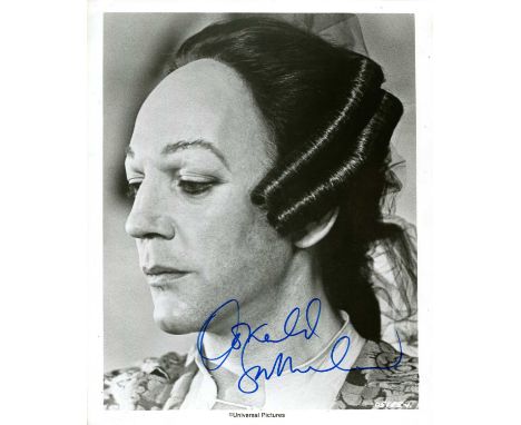SUTHERLAND DONALD: (1935-2024 ) Canadian Actor., the recipient of an Honorary Academy Award. Signed 8 x 10 photograph, the im