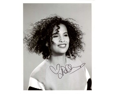 CHERRY NENEH: (1964- ) Swedish singer, remembered for her worldwide hit single Buffalo Stance (1988). Signed 8 x 10 photograp