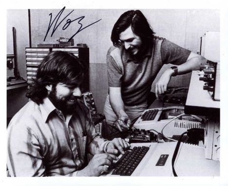 WOZNIAK STEVE: (1950- ) American technology entrepreneur, electrical engineer &amp; computer programmer, the co-founder of Ap