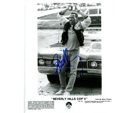 MURPHY EDDIE: (1961- ) American Actor, an Academy Award nominee. Signed 8 x 10 photograph by Murphy, the image depicting him 