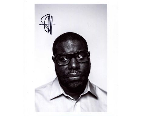 MCQUEEN STEVE: (1969- ) British film director and visual artist. Signed 8 x 10 photograph of McQueen in a head and shoulders 