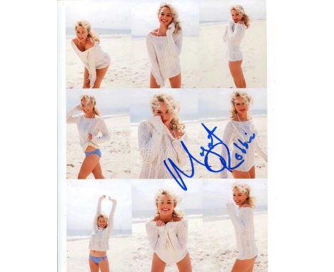 ROBBIE MARGOT: (1990- ) Australian actress, an Academy Award nominee. Signed colour 8 x 10 photograph, the compsoite image fe