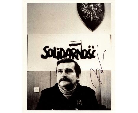 WALESA LECH (1943- ) Polish Statesman. Nobel Peace Prize laureate in 1983. President of Poland 1990-95. After winning the 199