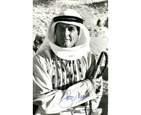 MOORE ROGER: (1927-2017) English actor, famous for his portrayal of the fictional British secret agent James Bond in seven fi
