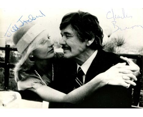 DEATH WISH II: Signed 7 x 5 photograph by both Charles Bronson (Paul Kersey) and Jill Ireland (Geri Nichols) individually, th