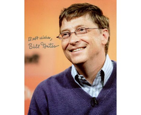 GATES BILL: (1955- ) American Businessman and Philanthropist, best known for co-founding the software company Microsoft. Gate