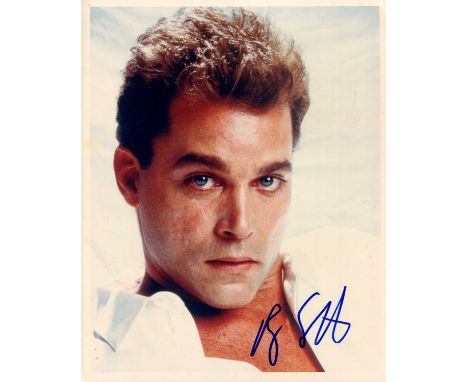 LIOTTA RAY: (1954-2022) American actor. Signed colour 8 x 10 photograph of Liotta in a close-up head and shoulders pose. Sign