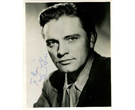 BURTON RICHARD: (1925-1984) Welsh actor, an Academy Award nominee. A good vintage signed and inscribed 8 x 10 photograph of B