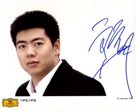 LANG LANG: (1982- ) Chinese Pianist. Lang Lang was the first Chinese Pianist to be engaged by the Berlin and the Vienna Phila