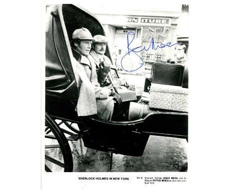 [SHERLOCK HOLMES]: MOORE ROGER: (1927-2017) English actor, famous for his portrayal of the fictional British secret agent Jam