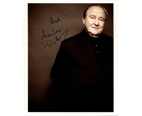 PRESSLER MENAHEM: (1923-2023) German-born Israeli-American pianist. Signed colour 8 x 10 photograph of Pressler standing in a