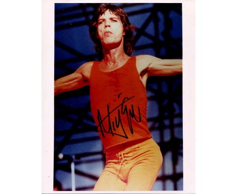JAGGER MICK: (1943- ) English singer, lead vocalist and one of the founding members of the rock band the Rolling Stones. A go