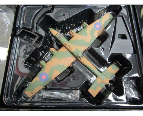 A boxed 1:72 scale limited edition Corgi Aviation Archive AA37202 HP Halifax B.111-LK797/LK-E, No.578 Sqn diecast model aerop
