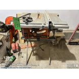 Ridgid 27" portable table saw