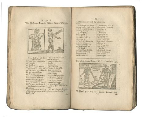 COMENIUS (JOHANNES AMOS)Orbis sensualium pictus... Visible World: Or, a Nomenclature, and Pictures of all the Chief Things th