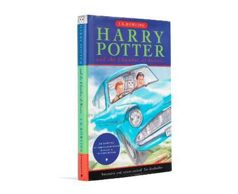 ROWLING (J.K.)Harry Potter and the Chamber of Secrets, FIRST EDITION, FIRST PRINTING,  with the number sequence 10 through to