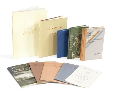 HUGHES (TED)Moortown Elegies, NUMBER 8 OF 175 COPIES, SIGNED BY THE AUTHOR,  one full-page illustration by Leonard Baskin, pr