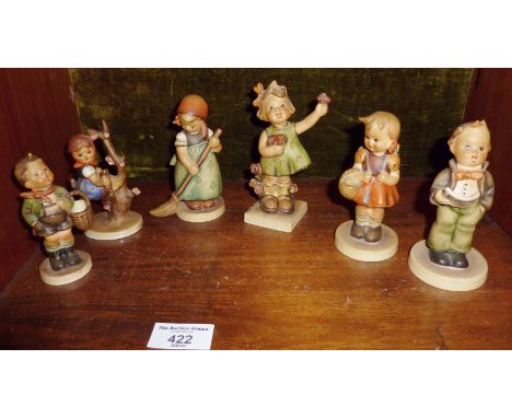 Goebel Hummel children figurines x 6