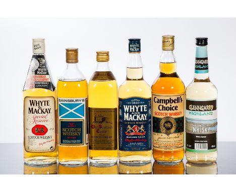 GLENGARRY HIGHLAND
Blended Scotch Whisky, bottled by Fox Spirits, Germany, 0.7 L, 40% volume.
WHYTE AND MACKAY MATURED TWICE
