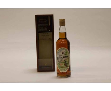 GLEN AVON 1953
Single Speyside Scotch Whisky, bottled by Gordon & MacPhail, 70cl, 40% volume, in presentation case. 