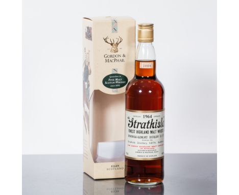 STRATHISLA 40 YEAR OLD
Single Highland Scotch Whisky, distilled in 1964 and bottled in 2004 by Gordon & Macphail.  70cl, 40% 