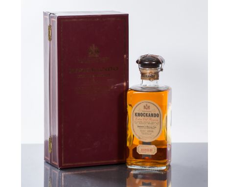 KNOCKANDO 1969 EXTRA OLD RESERVE 
Pure Single Malt Scotch Whisky, bottled 1993. 70cl, 43% volume, in presentation box.  CONDI