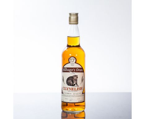CLYNELISH 17 YEAR OLD THE MANAGER'S DRAM 1998
Single Island Scotch Whisky, bottled 23 November 1998. Bottle no. 0166. 70cl, 6