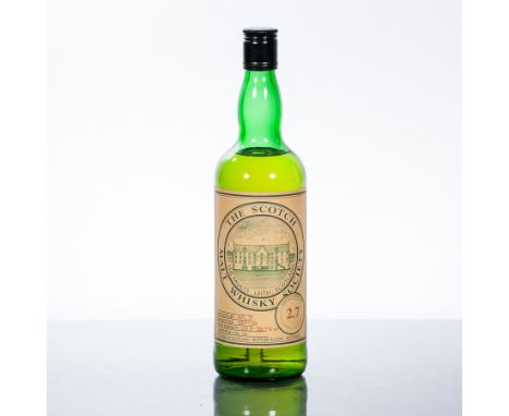 GLENLIVET SMWS 2.7 
Cask Strength Single Speyside Malt Whisky, distilled in April 1971 and bottled in September 1989 for the 