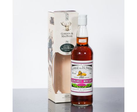 GEORGE & J.G. SMITH'S GLENLIVET 46 YEAR OLD
Single Speyside Scotch Whisky, distilled in 1955 and bottled in 2001 by Gordon & 