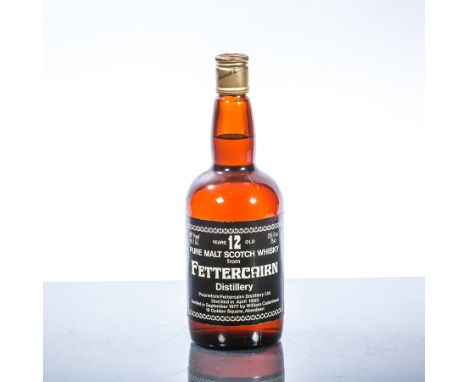 FETTERCAIRN 12 YEAR OLD CADENHEAD
Single Highland Scotch Whisky distilled in April 1965 and bottled in September 1977. 75cl, 