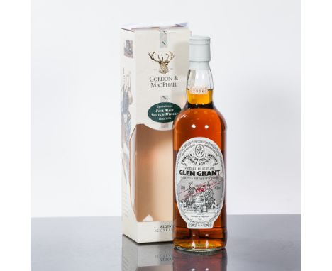 GLEN GRANT 39 YEAR OLD
Single Speyside Scotch Whisky distilled in 1967 and bottled in 2006 by Gordon & Macphail.  70cl, 40% v