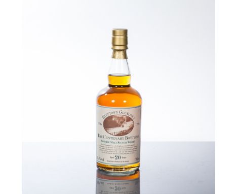 DUFFTOWN GLENLIVET 20 YEAR OLD CENTENARY BOTTLING
Single Speyside Scotch Whisky, 70cl, 55.8% volume.