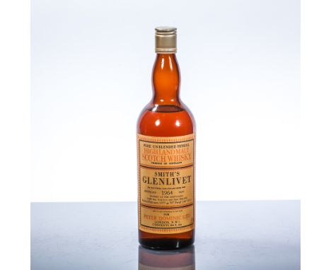 GLENLIVET 12 YEAR OLD
Single Highland Scotch Whisky, distilled May 1964 and bottled February 1977. Cask Nos. 5118-5119, 2267-